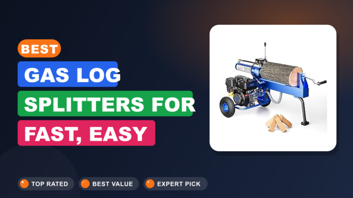 Best Gas Log Splitters for Fast, Easy Wood Splitting