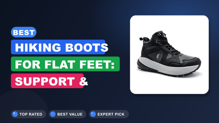 Best Hiking Boots for Flat Feet: Support & Comfort
