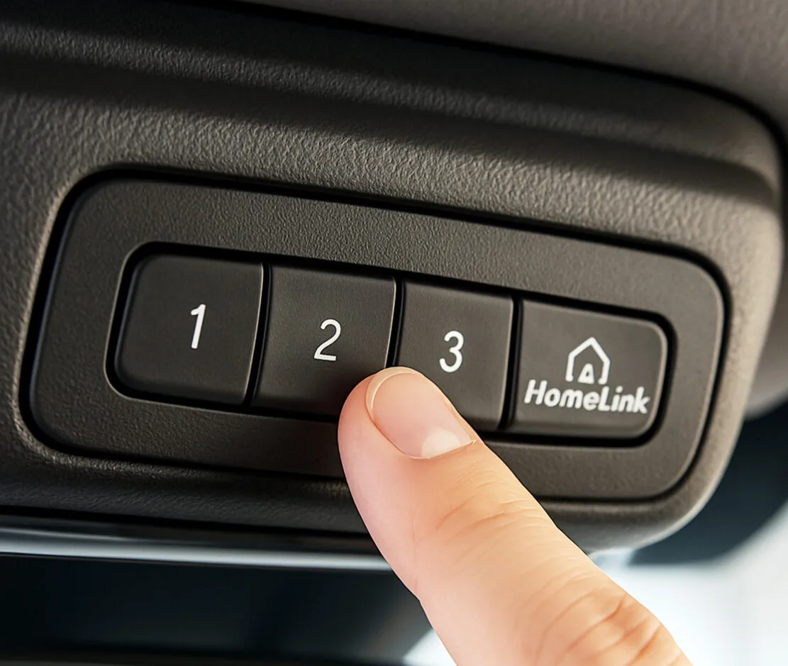 HomeLink garage door re-pairing