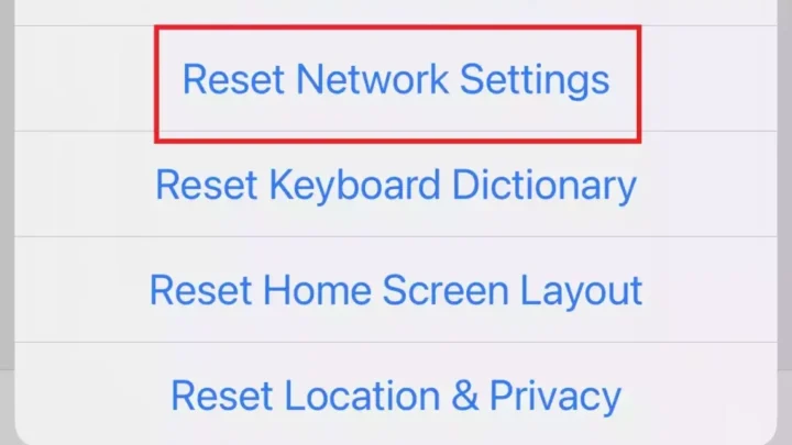 Fix Connectivity: Reset Network Settings on iPhone