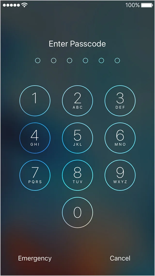 iPhone Activation Lock screen