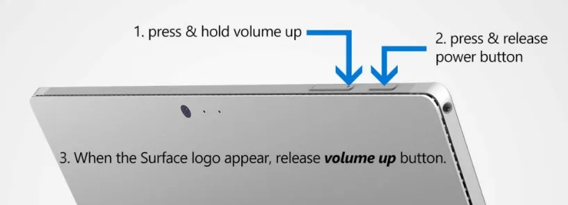 microsoft surface factory reset without password